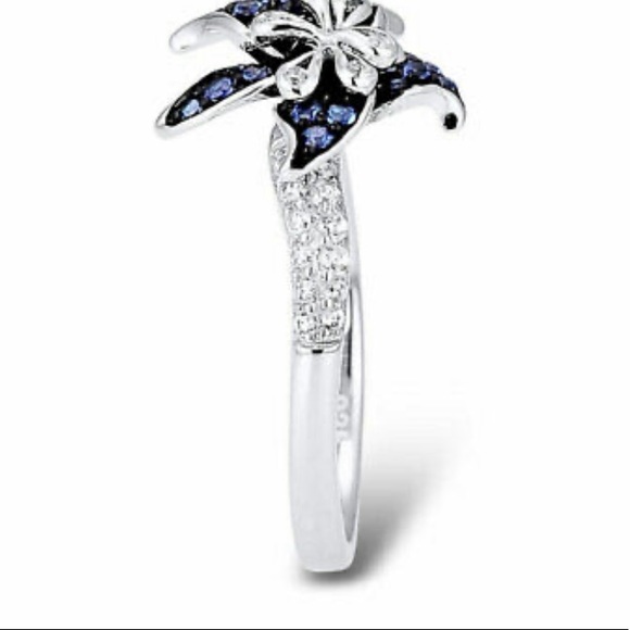 New 925 Sterling silver Flower cute Ring - Picture 5 of 7